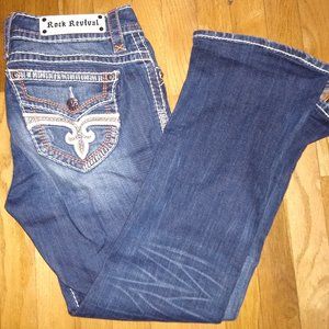 EUC *ROCK REVIVAL* Jen Boot Cut Jeans - Size 30